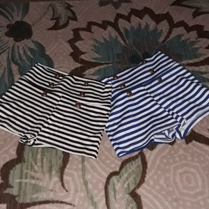 2 medium shorts